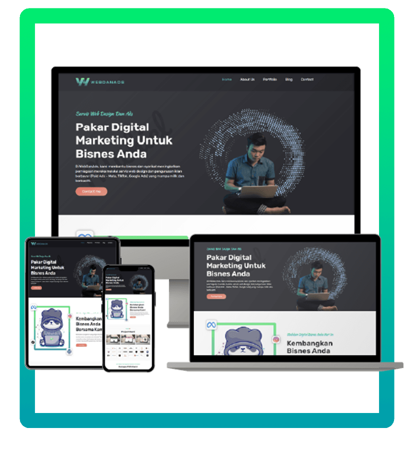 Web dan Ads, Buat Website Murah & Servis Run Ads